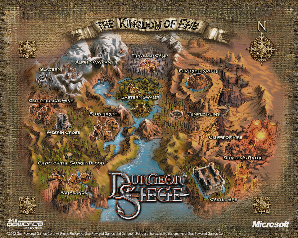 DungeonSiege_Map